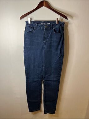 Victoria's Secret Dark Indigo High-Rise Jeans